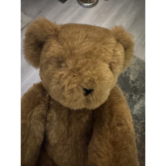 Vintage The Vermont Teddy Bear Company Double Jointed Brown Plush Toy Doll - Picture 2 of 7